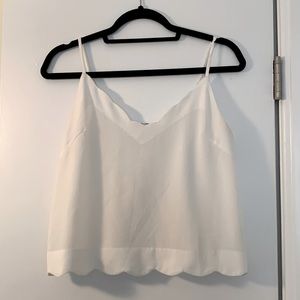 Scalloped Crop / Tank